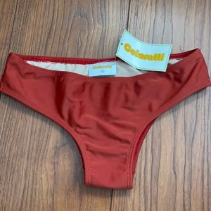 Coloratti bikini terracota color sise M NWT